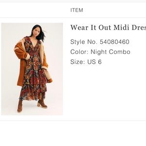 Wear It Out Midi Dress